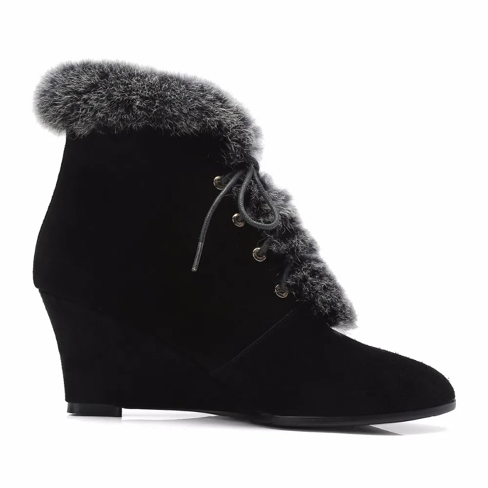 Женские ботильоны из натуральной кожи на высоком каблуке 7 см | Обувь