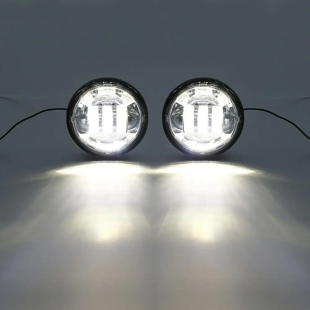 Мотоциклетный L R 4 5 дюймовый светодиодный противотуманный светильник рабочая