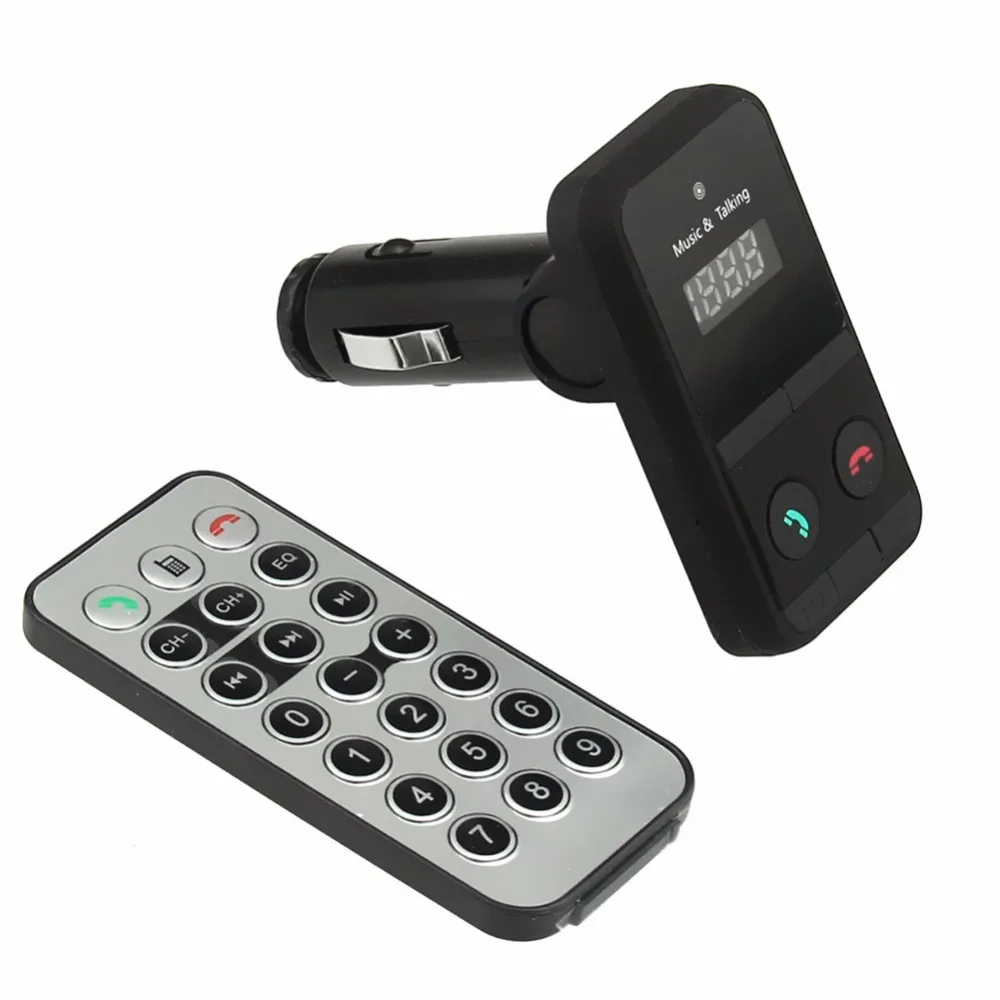 Беспроводной Bluetooth стерео музыкальный плеер Автомобильный fm передатчик адаптер