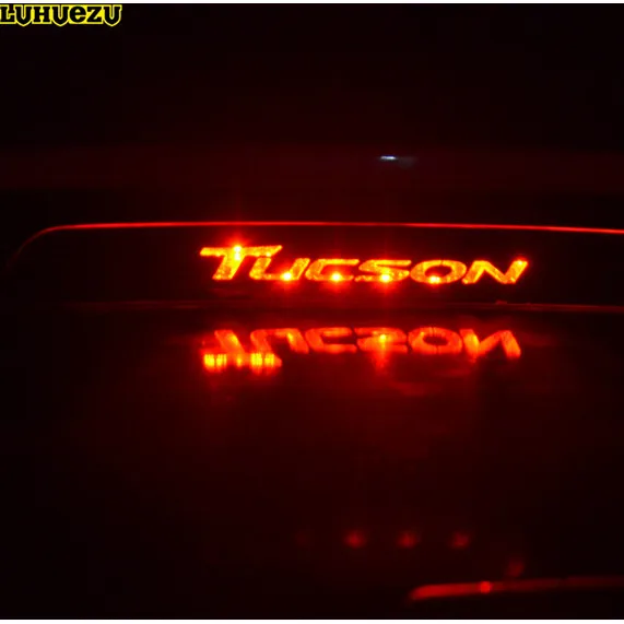 

Luhuezu Stainless Steel Car Rear High Brake Lamp Frame Trim For Hyundai Tucson Accessories 2015 2016 2017