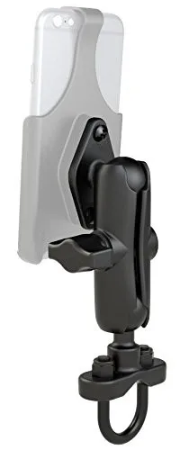 Универсальное алюминиевое крепление на руль мотоцикла + длинная розетка для Garmin