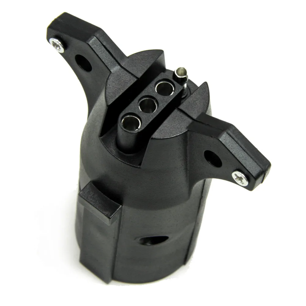 

TIROL 7 Way Blade to 4 Way Pin Flat Trailer Wiring Adapter Trailer Light Plug Connector RV Boat T24507b