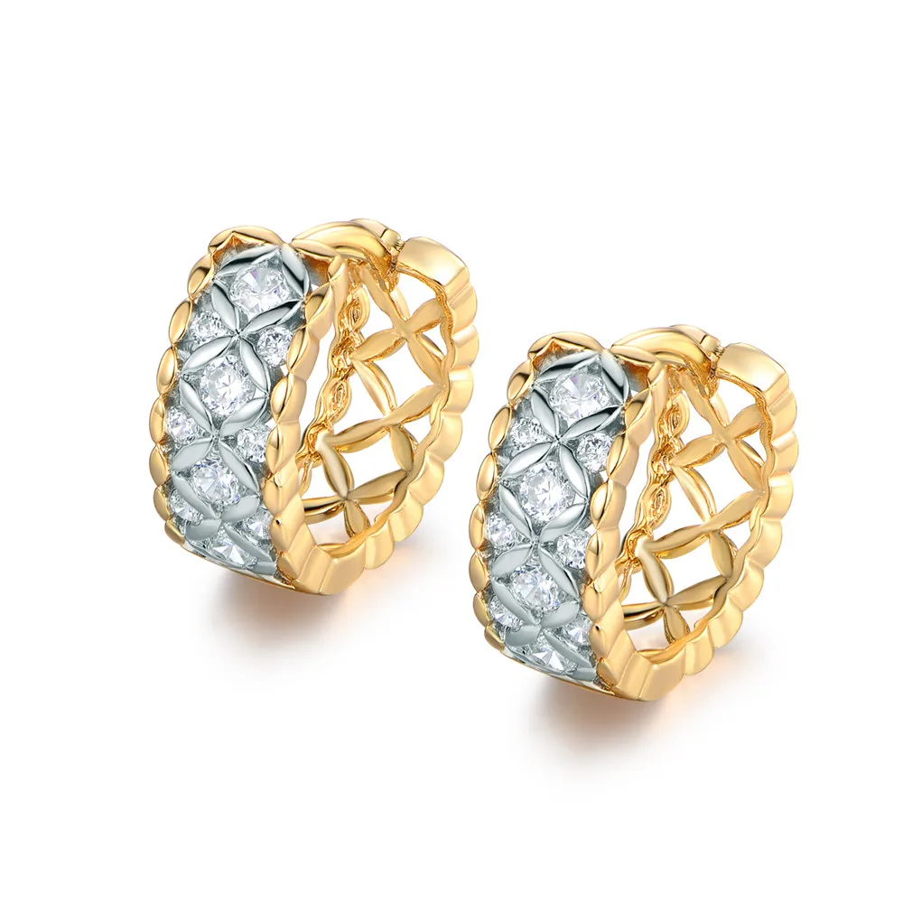 Фото MOLIAM Brand Hollow Hoop Earrings for Ladies Gold-Color Flower Crystal Zircon Statement Earing Fashion Trendy Jewelry MLE215 Украшения и MOLIAM Brand Hollow Hoop Earrings for Ladies Gold-Color Flower Crystal Zircon Statement Earing Fashion Trendy Jewelry MLE215 Украшения и