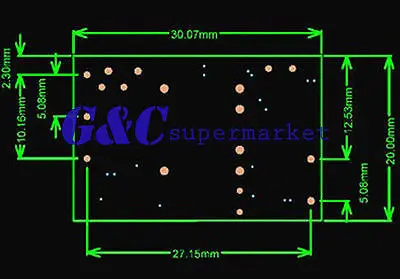 Новый 9V 500mA 4 5 W AC DC понижающий изолированный Импульсный блок питания|power module|step down