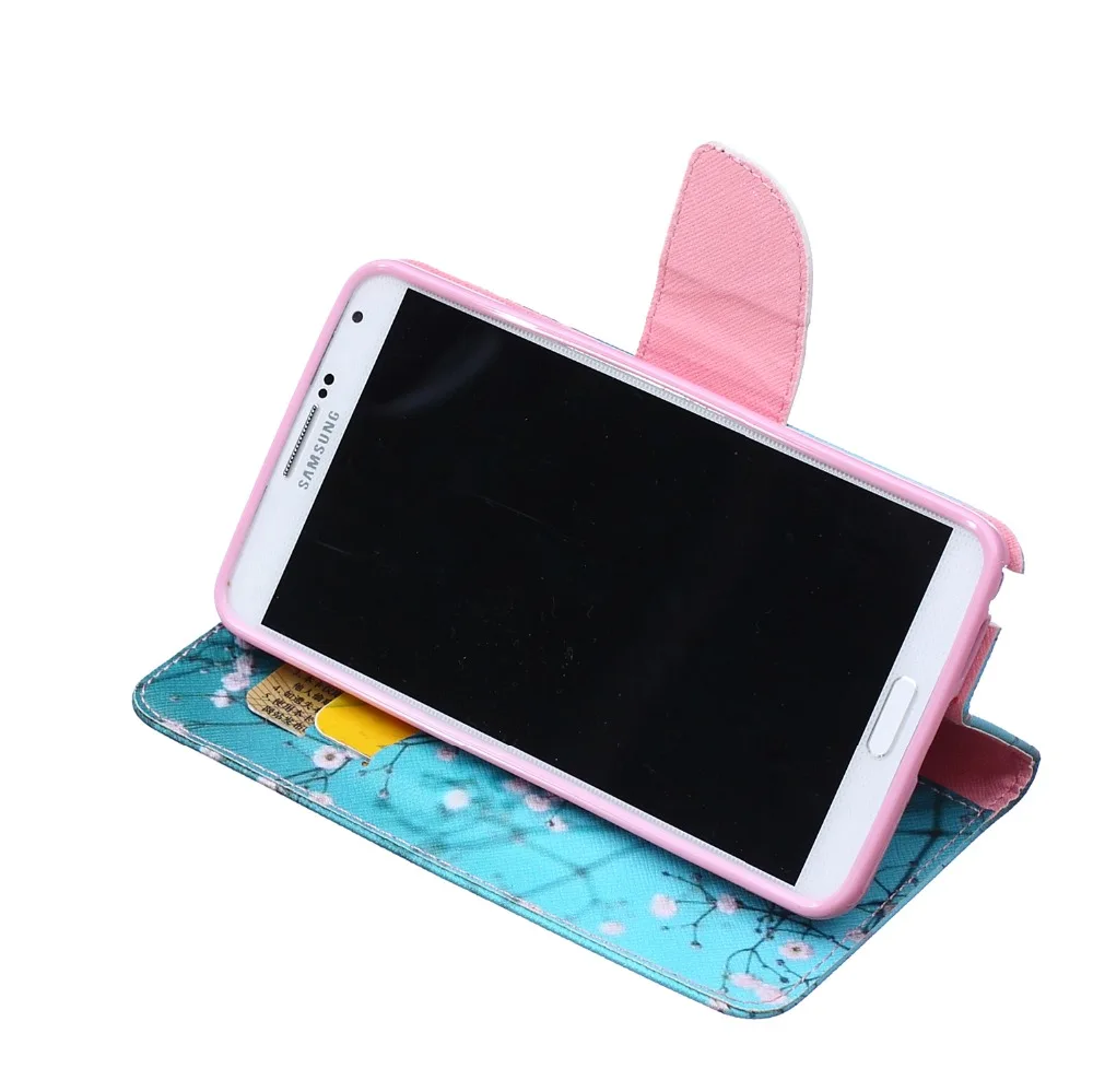 Чехол книжка с N9005 чехол для samsung Galaxy Note 3 Note3 SM N900 N9000 N9000Q N9002 кожаный