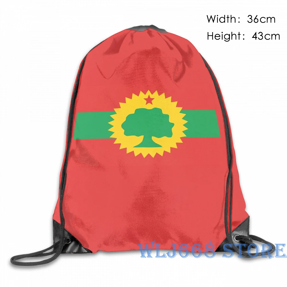 Забавные Наплечные сумки с графическим принтом женские флагом людей Oromo (Oromoo)