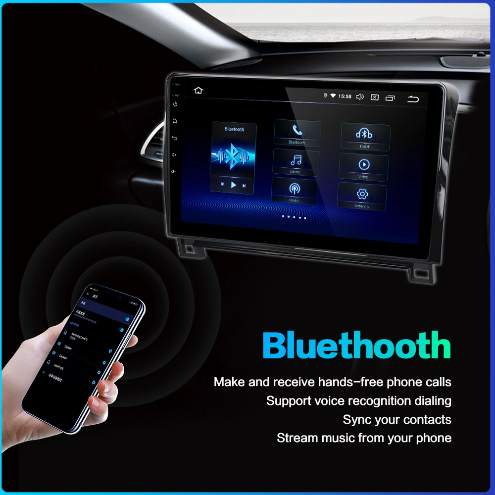 Автомагнитола на Android 9 0 для Toyota Tundra 2007 2009 2010 2011 2012 2013 Sequoia 2008 2014 2015 2016 2017 2018 10 2