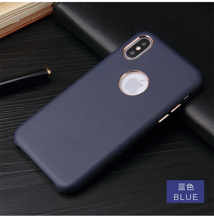 Кожаная задняя крышка для IPhone 7 Чехол Coque мягкий ультра тонкий противоударный чехол для iPhone XR X XS MAX 6 6S 7 7S 8 Plus чехол Fundas