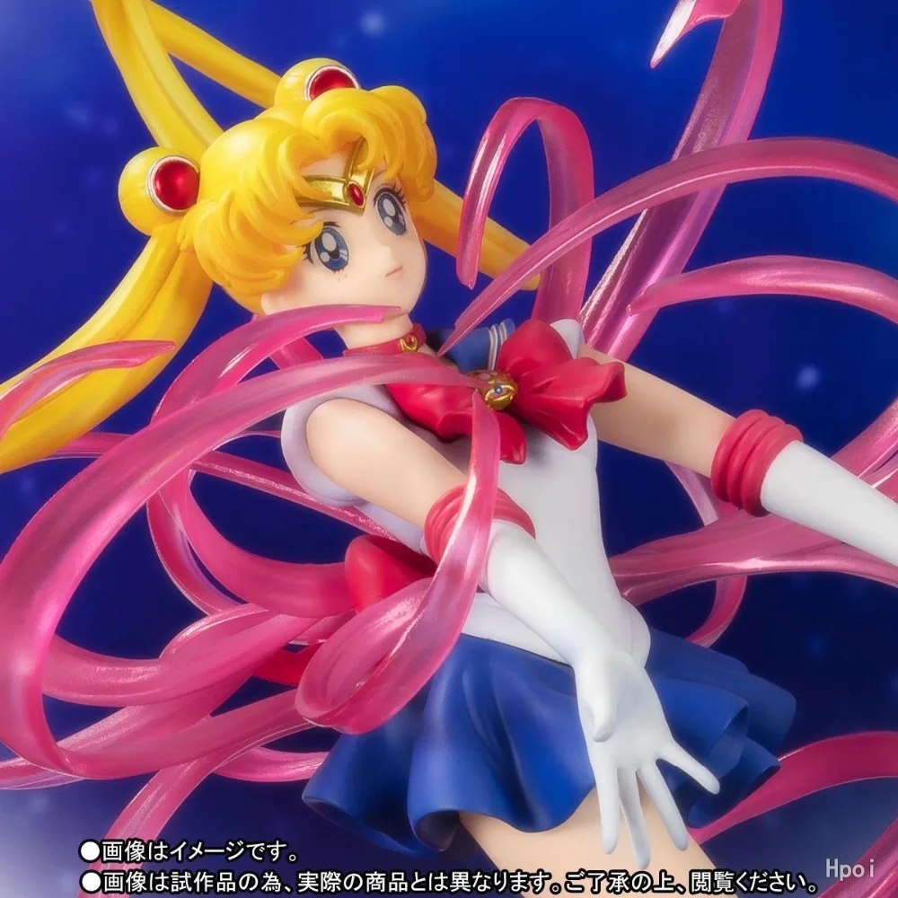 

Anime Sailor Moon Tsukino Usagi PVC Action Figure Collectible Model Kids Toys Doll 25cm