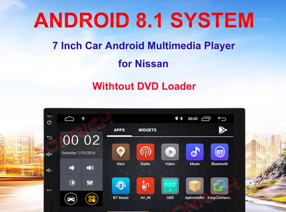 " Автомагнитола 2 Din 8,1 автомобильный dvd-плеер для Nissan Volkswagen TOYOTA Honda KIA hyundai Lada Renault mazda Универсальный Автомобильный gps Navi