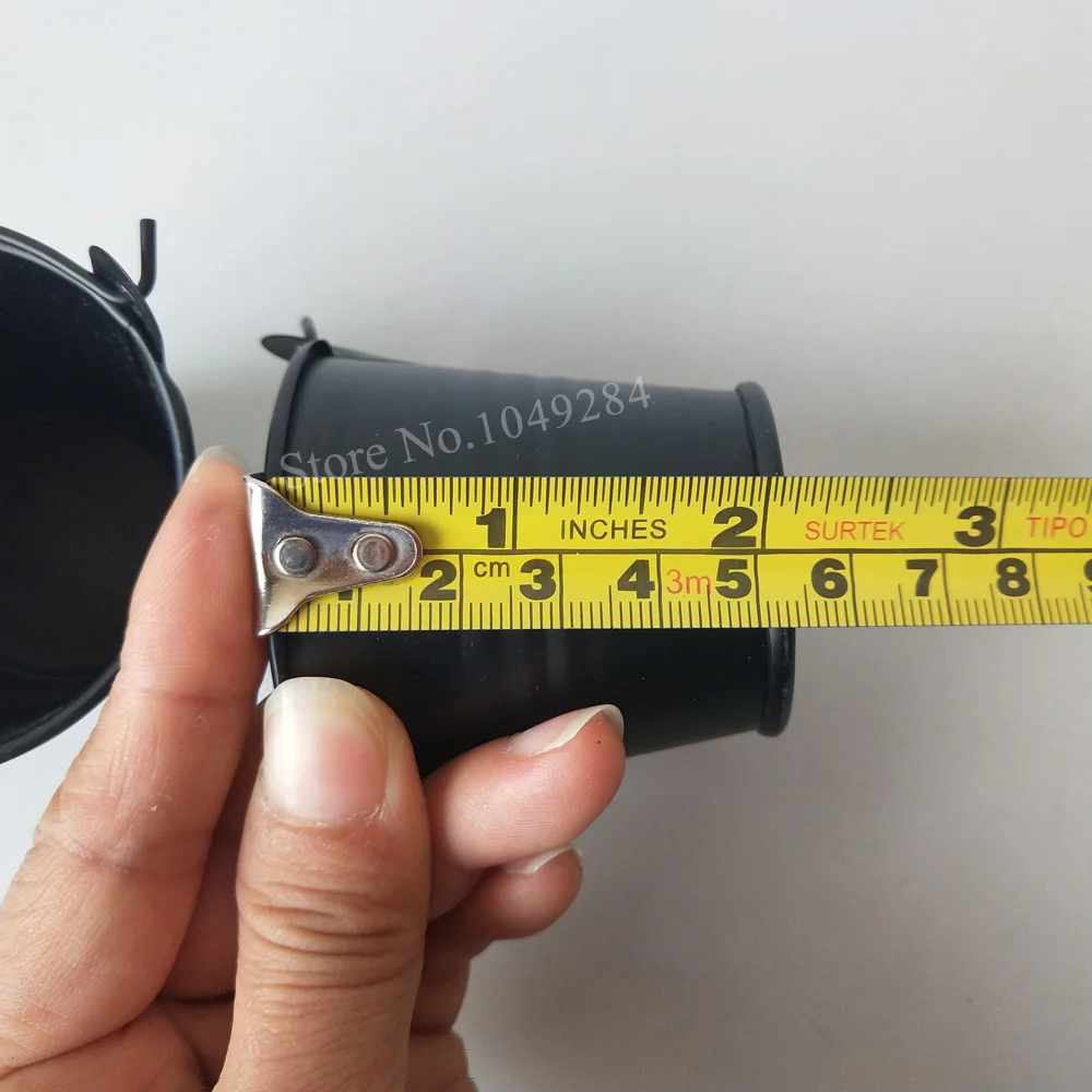 100 шт./лот, D6* H5CM, дешевые черные металлические ведра, детские ведра для душа, маленькие ведра, цветочный горшок для свадьбы и вечерние принадлежности