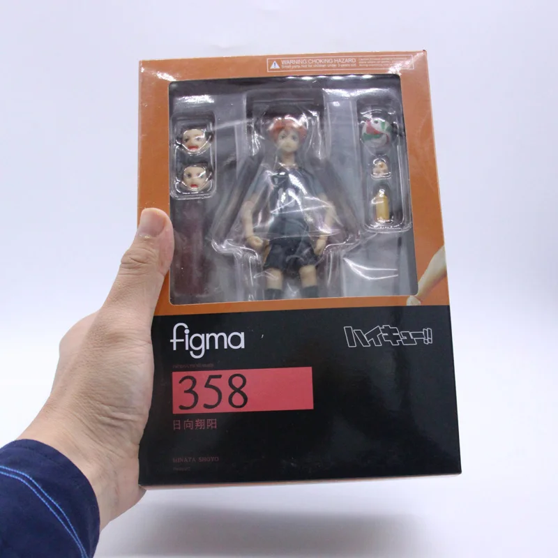Haikyuu Figma 358 Hinata Shoyo PVC японские модели игрушек | Игрушки и хобби