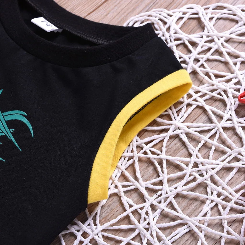 Одежда для новорожденных мальчиков и девочек Хлопковый комбинезон Летняя одежда