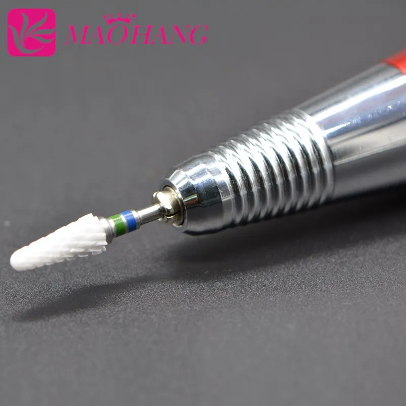 Супер керамическая насадка MAOHANG сверло для ногтей Вращающаяся электрической