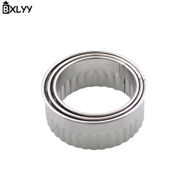 3 BXLYY новая многостильная форма для пельменей из нержавеющей стали нож для резки теста DIY принадлежности для выпечки Кухонные гаджеты украшение для дома. 8z - Цвет: 3