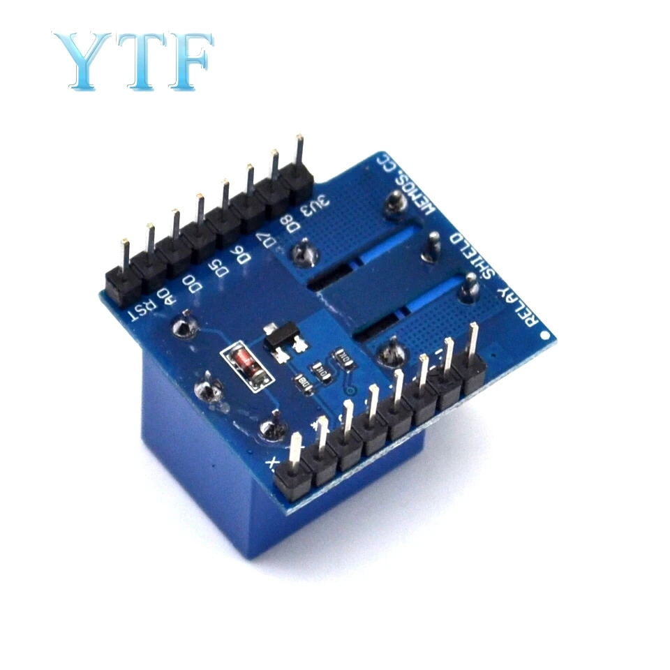 1 канальный релейный экран 5 в 12 В V2 версия 2 для WEMOS D1 mini ESP8266 WiFi модуль|Аксессуары