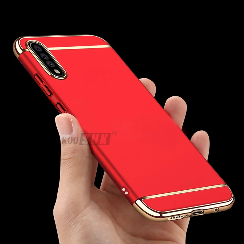 Koosuk, матовый чехол для samsung A50 A 50, твердый бронированный чехол для телефона, задняя крышка для samsung Galaxy A50 A505F-DS, 6,4 дюймов, защитный чехол из поликарбоната