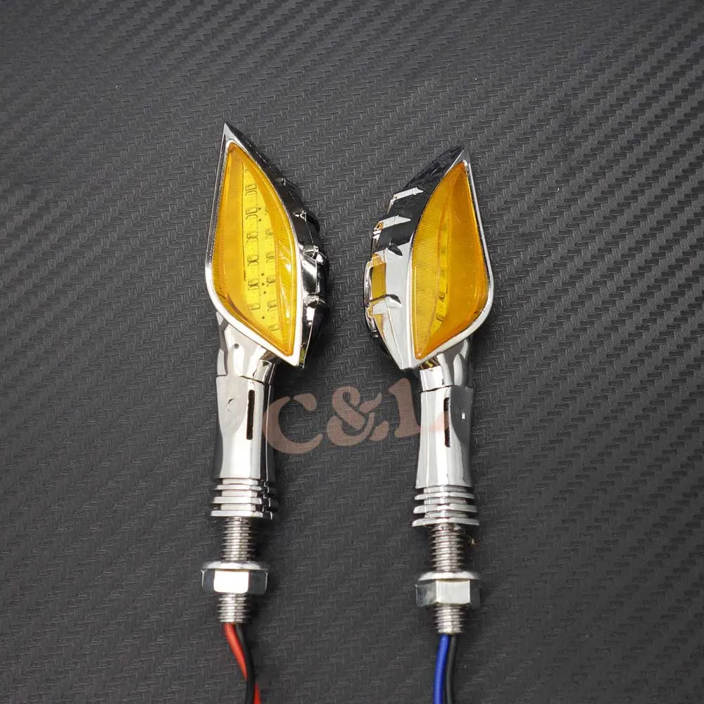 ZORBYZ мотоциклетный череп светодиодный указатель поворота для Honda Yamaha Suzuki Harley|light