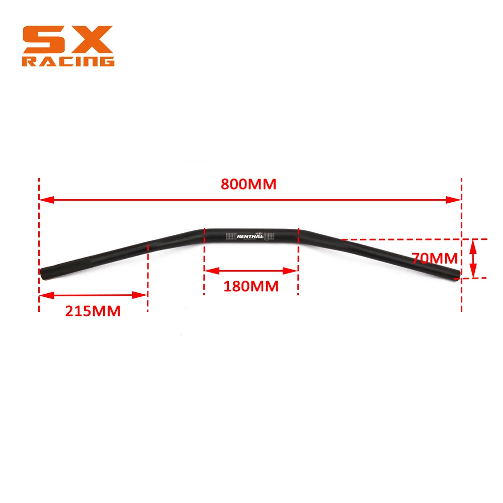 Мотоциклетный руль 28 мм 1 1/8 дюйма Renthal балка для KTM EXC XC SX SXF XCF XCW XCWF 125 150 250 350 450 525