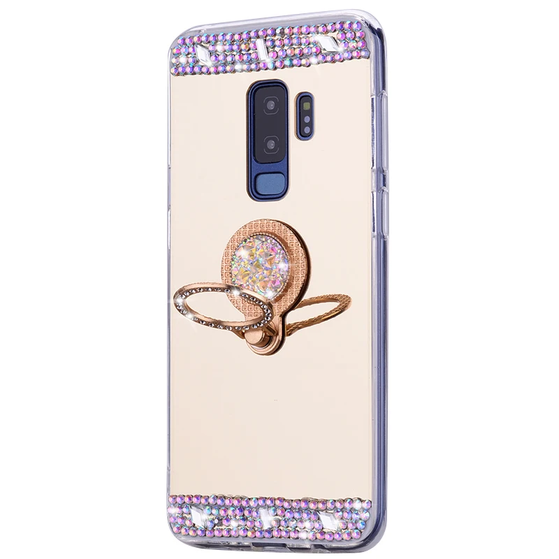 Зеркальный чехол для Samsung Galaxy S9 Plus S20 S10 S8 J4 J6 A6 A8 2018 A7 2016 A5 A3 2017 A51|Бамперы| |