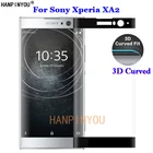 Защитное стекло для Sony Xperia XA2  Dual H3113 H3123 H3133 H4113 5,2 дюйма, закаленное 3D стекло с полным покрытием, защитная пленка для экрана премиум класса 9H