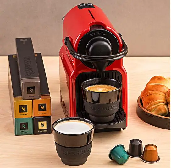 Nespresso бытовых капсула кофемашина Inissia итальянский дом cafe чайник полностью