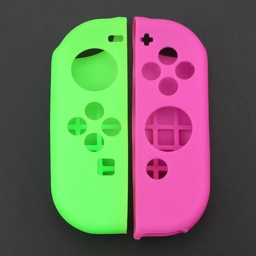Юйси мягкий чехол для shand переключатель JOY CON силиконовый защитный чехол для контроллер NS JOY-CON - Цвет: 481G