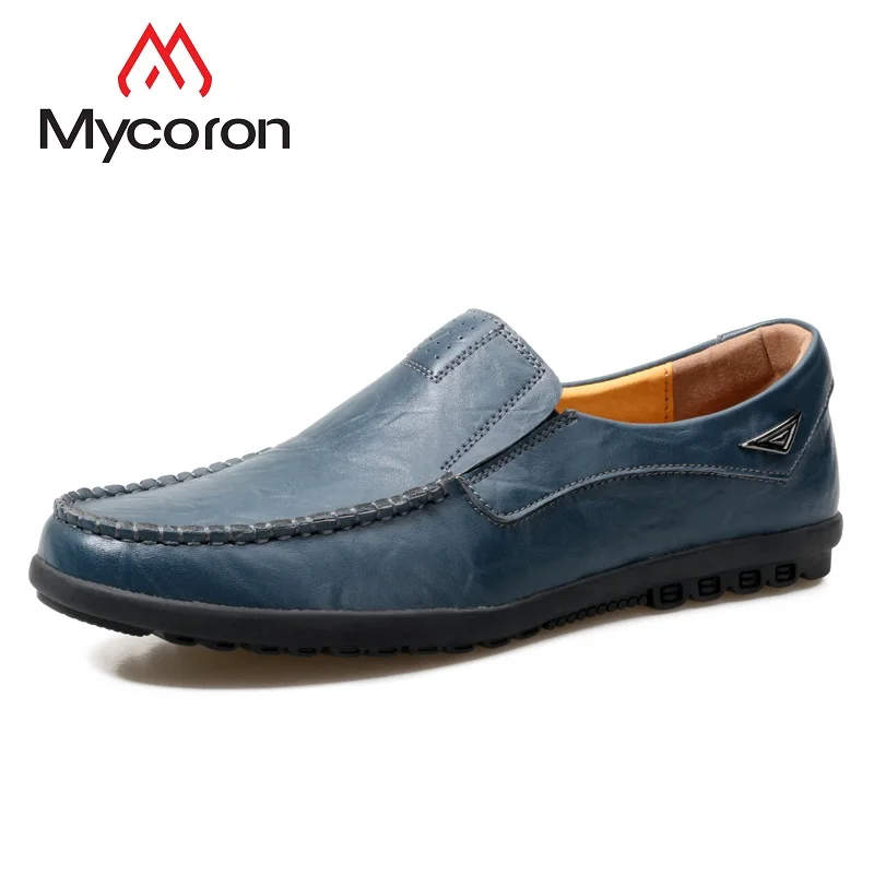MYCORON/Новые поступления стильные Мягкие Мокасины мужские лоферы люксовый бренд