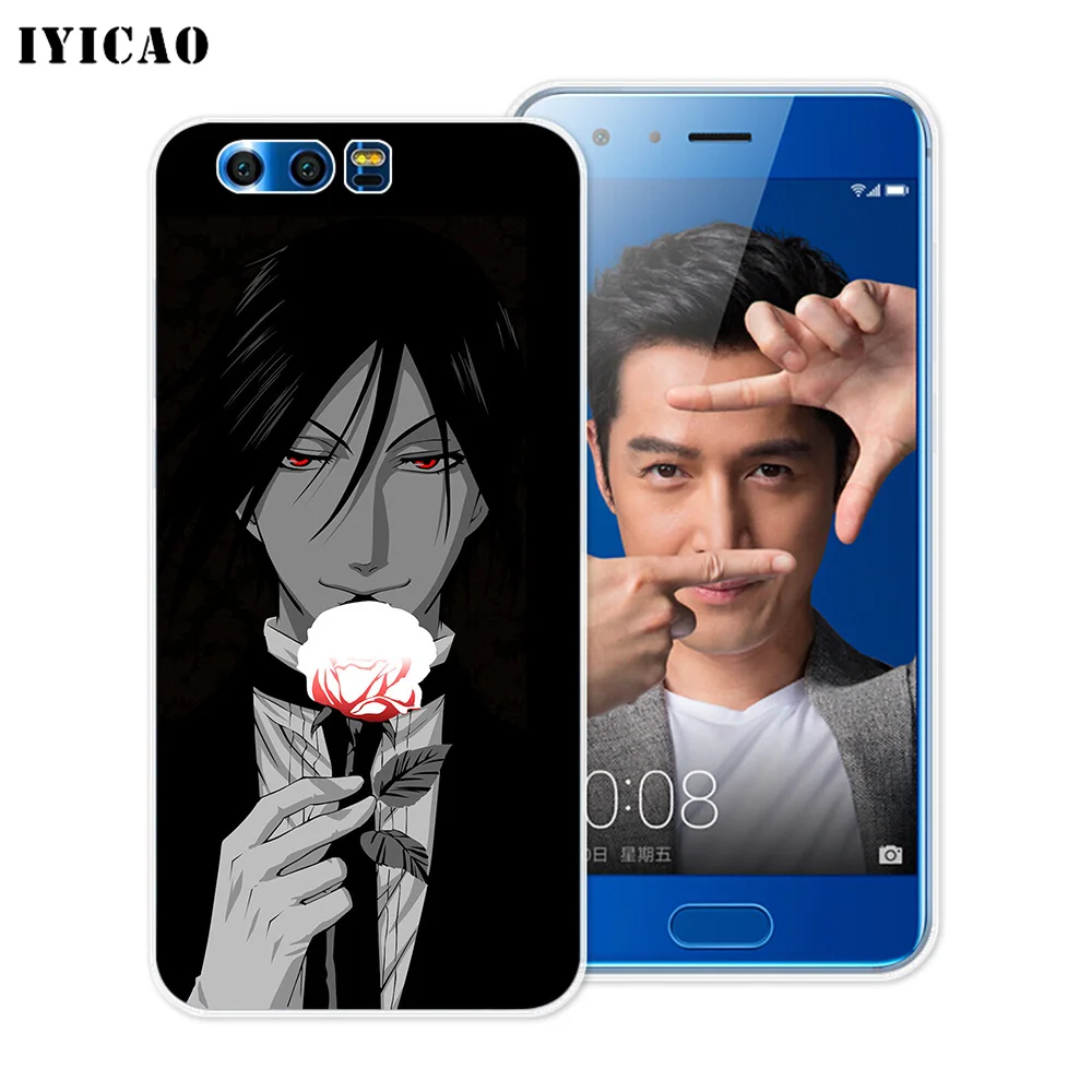 Мягкий силиконовый чехол IYICAO для Huawei Y9 Y7 Y6 Prime 2018 Honor 8C 8X 8 9 10 Lite 7X 7C 6A 7A