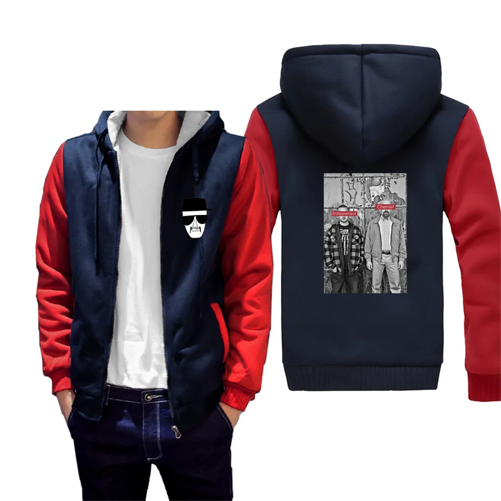 Heisenberg Walter Breaking Bad Camouflage 2019 bomber jacket men's chaquetas jean hombre | Мужская одежда