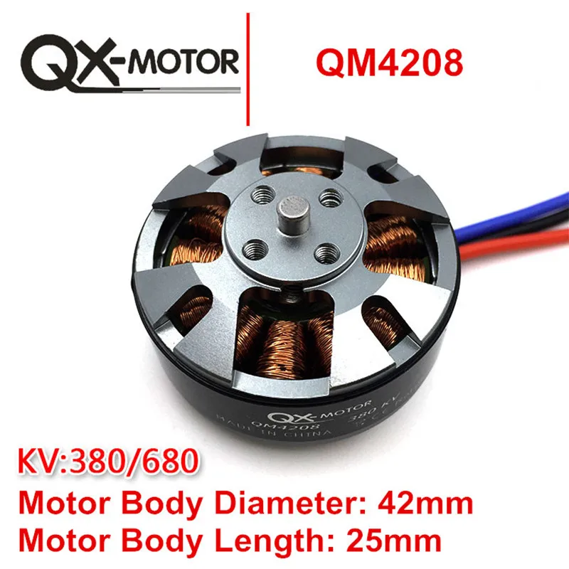 QX MOTOR QM4208 380/680KV 3508 бесщеточный двигатель для RC мультироторный Квадрокоптер гекса