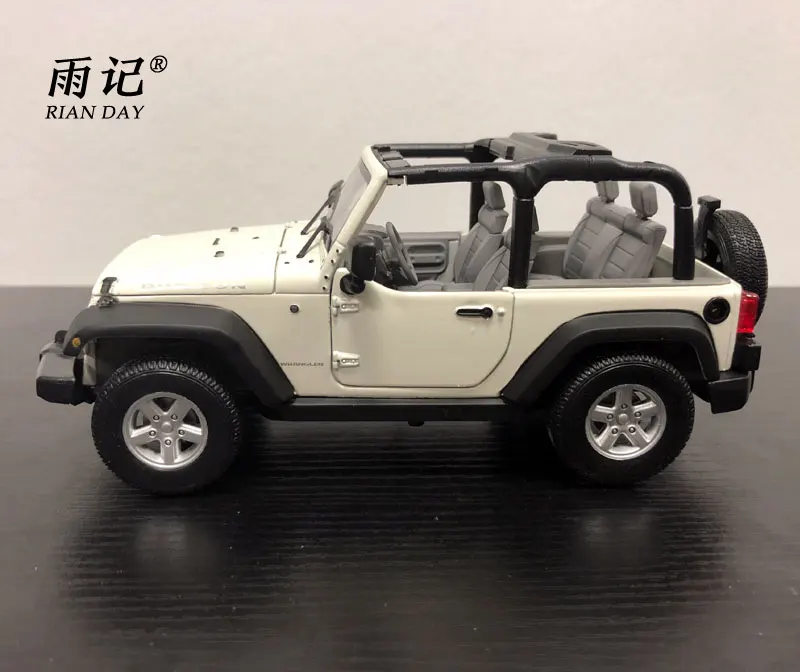 WELLY 1/24 масштаб США 2007 Jeep Wrangler SUV литая модель металлическая модель автомобиля игрушка для подарка/коллекции/украшения/детей
