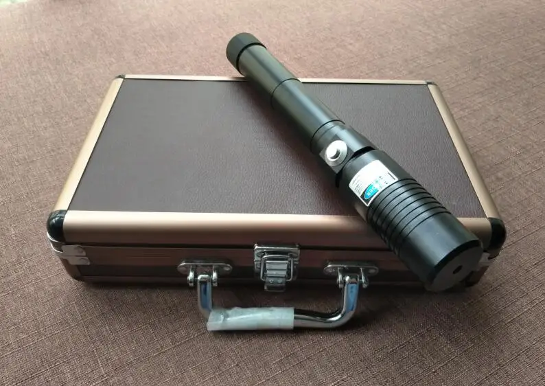 20000mW high power military 450nm blue laser pointers flashlight burning match/dry wood/black/burn cigarettes+glasses+Gift box |