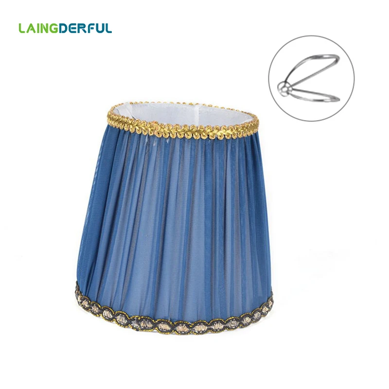 Современный простой тканевый абажур люстра настенный светильник арт деко DIY