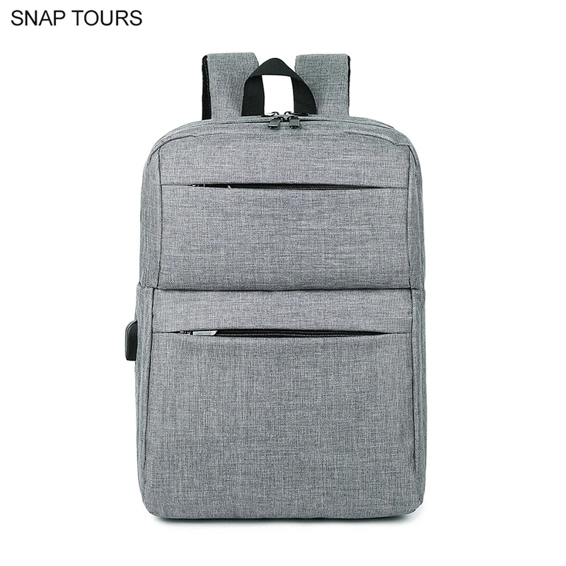 SNAP TOURS 2019 USB Charging Business Backpack For Men Korean Style Male Casual Notebook Urban Bagpack | Багаж и сумки
