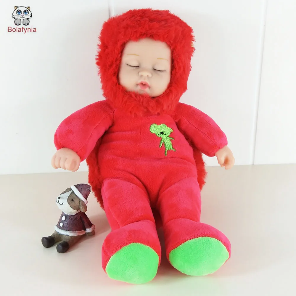 

Children Plush Stuffed Toys Sleep Lovely Baby Doll For Christmas Birthday Gift