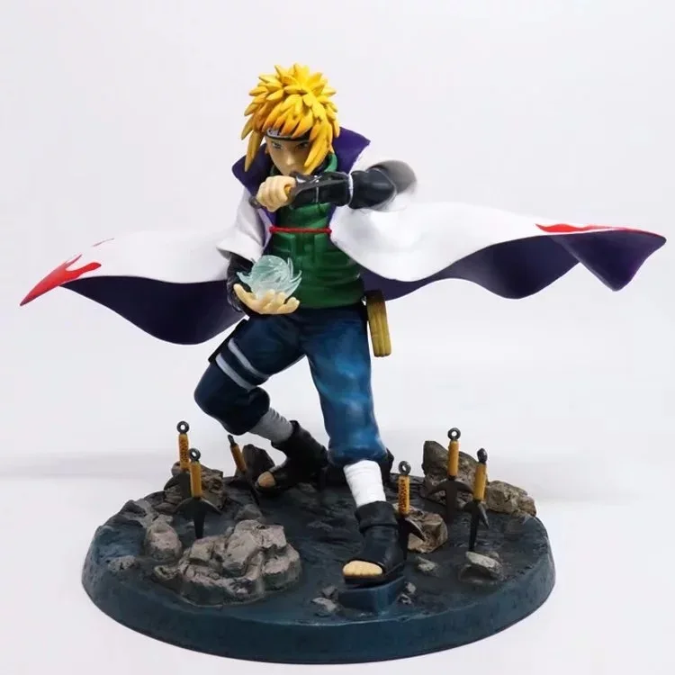 Аниме Наруто фигурку Namikaze Минато Rasengan модель куклы украшения ПВХ Коллекция