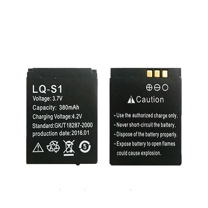 OCTelect LQ-S1 Смарт часы мобильный телефон батарея 380 мАч+ задняя крышка LQ-S1