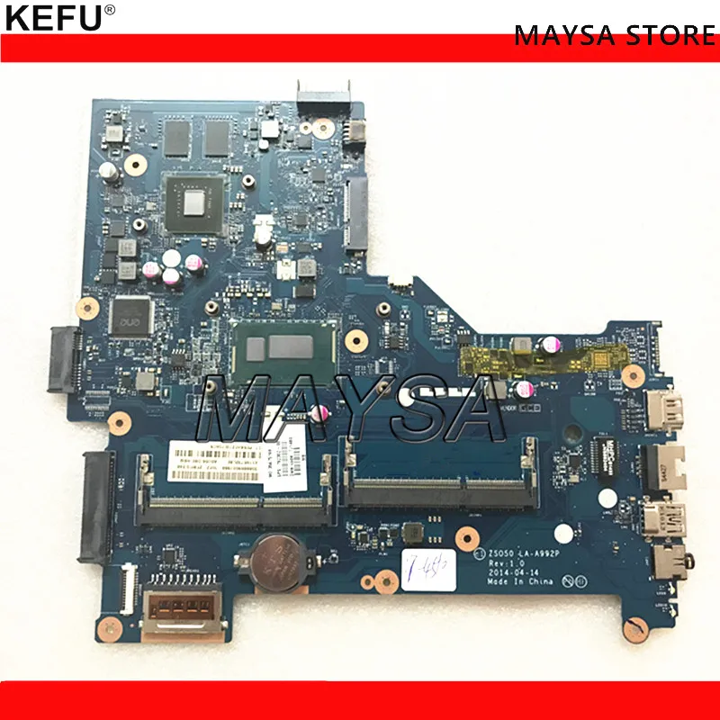 

792302-001 For HP 15-R Laptop motherboard 792302-501 ZSO50 LA-A992P with i7-4510U Working Tested Motherboard
