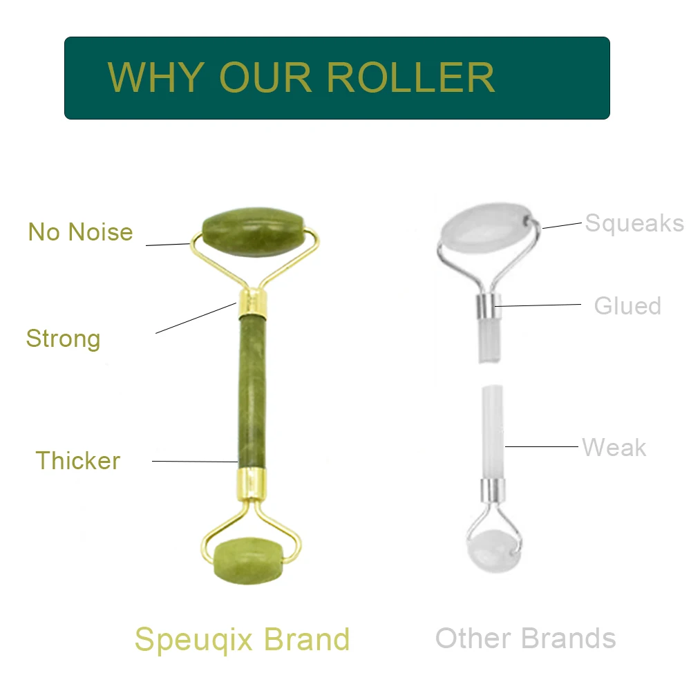 Массажер для лица Jade Roller Guasha 3d массажер с силиконовыми чашками массажа подтяжка