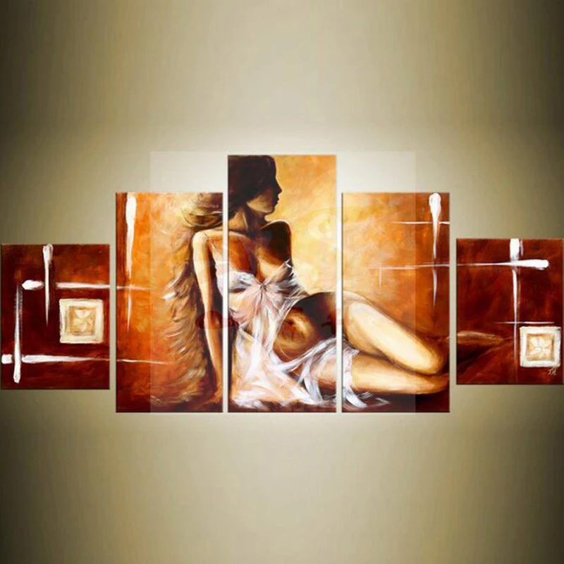 Ручная роспись современная абстрактная картина маслом на холсте декоративные