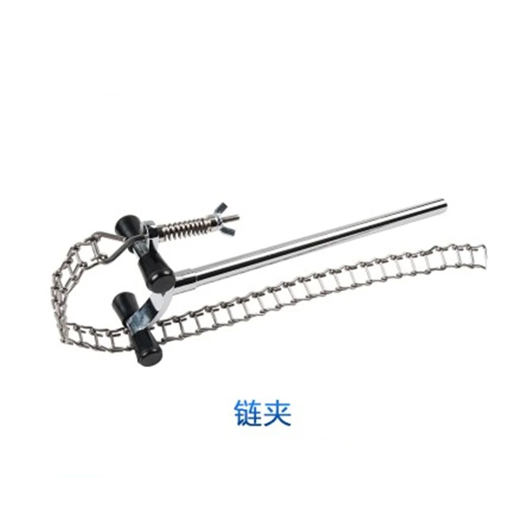 

40-150mm Length beaker Clamp chains clip lab beaker holder clamp For Chemistry Kit Tools lab clamp