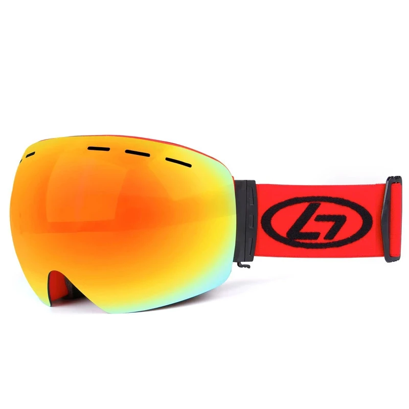 Новые лыжные очки двойные линзы для альпинизма противотуманные мужские и