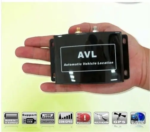 Новое поступление GPS/GSM/GPRS трекер AVL02 поддержка датчика температуры топлива
