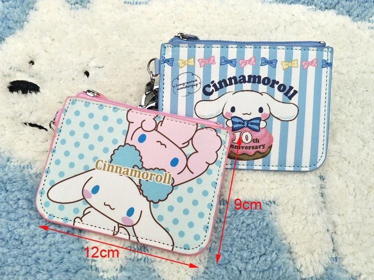 Кошелек из искусственной кожи с мультяшным принтом Saniro Cinnamoroll мини кошелек