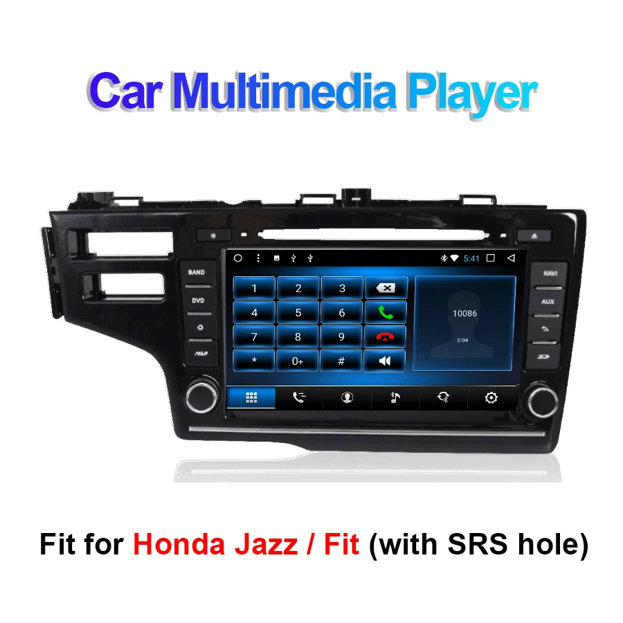 Android 7 1/8 1 автомобильный DVD мультимедийный плеер для Honda Fit/Jazz левая рука вождения
