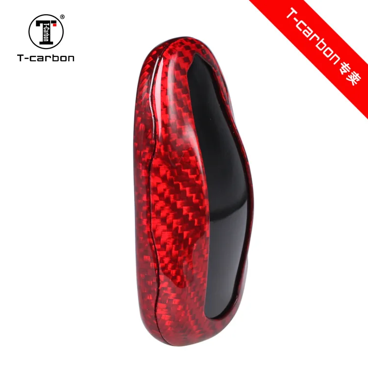 For Tesla Car Key Case Really Carbon Fiber Shell Protective | Автомобили и мотоциклы