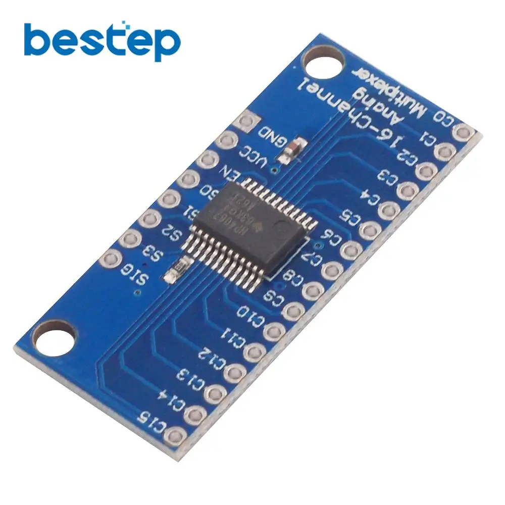 CD74HC4067 16 канальный аналоговый цифровой мультиплексный модуль для Arduino 2 в 6