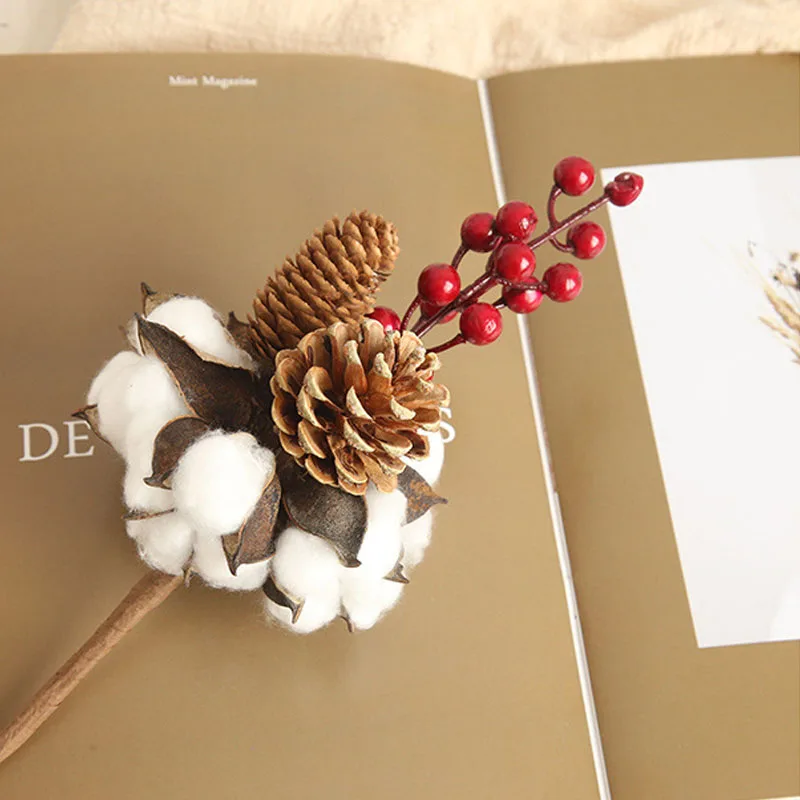 5 шт. бутоны хлопковых цветов 2 | Дом и сад