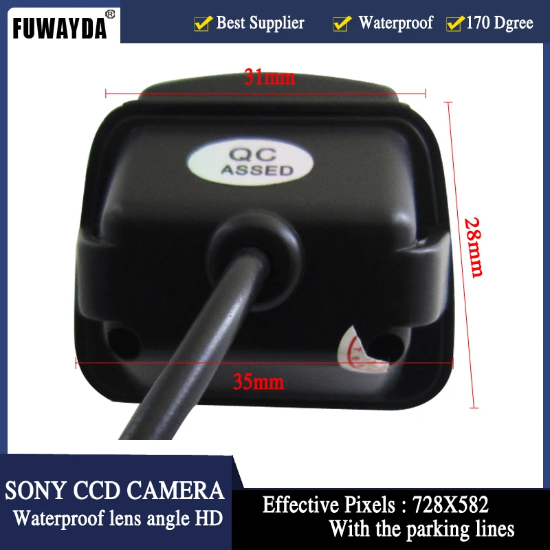 Автомобильная камера FUWAYDA для зеркала заднего вида SONY CCD TOYOTA Prius 06 10/ Camry 09 Aurion 11 с
